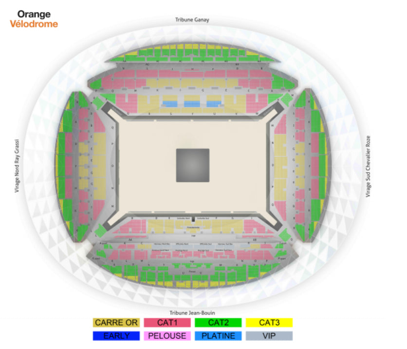 Place JUL stade vélodrome